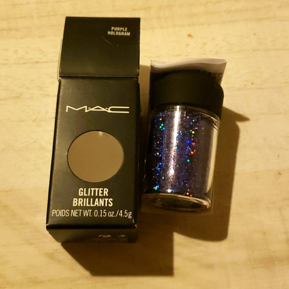 🌟HP🌟🧚‍♀️PURPLE HOLOGRAM MAC Cosmetics  DISCONTINUED Glitter NWT - Picture 9 of 10